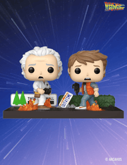 Doc & Marty n° 1846 - Figurine Funko POP! Moment Retour vers le Futur