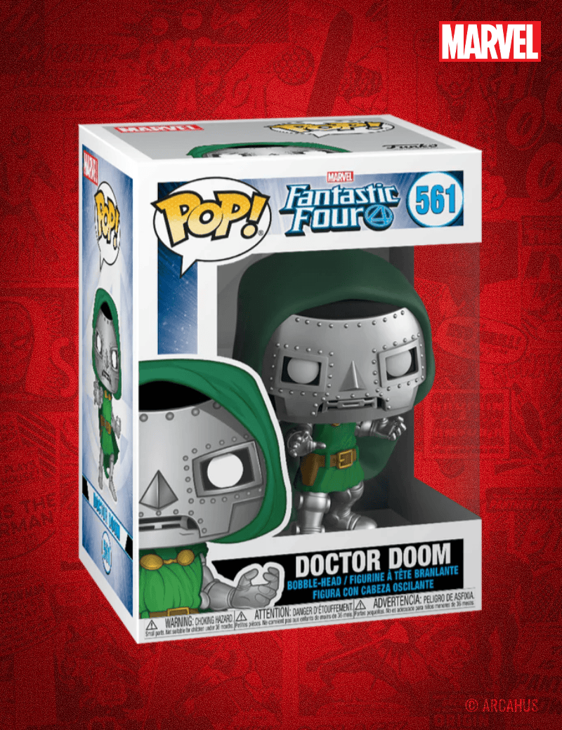 Doctor Doom n°561 - Figurine Funko POP! Marvel Les 4 Fantastiques