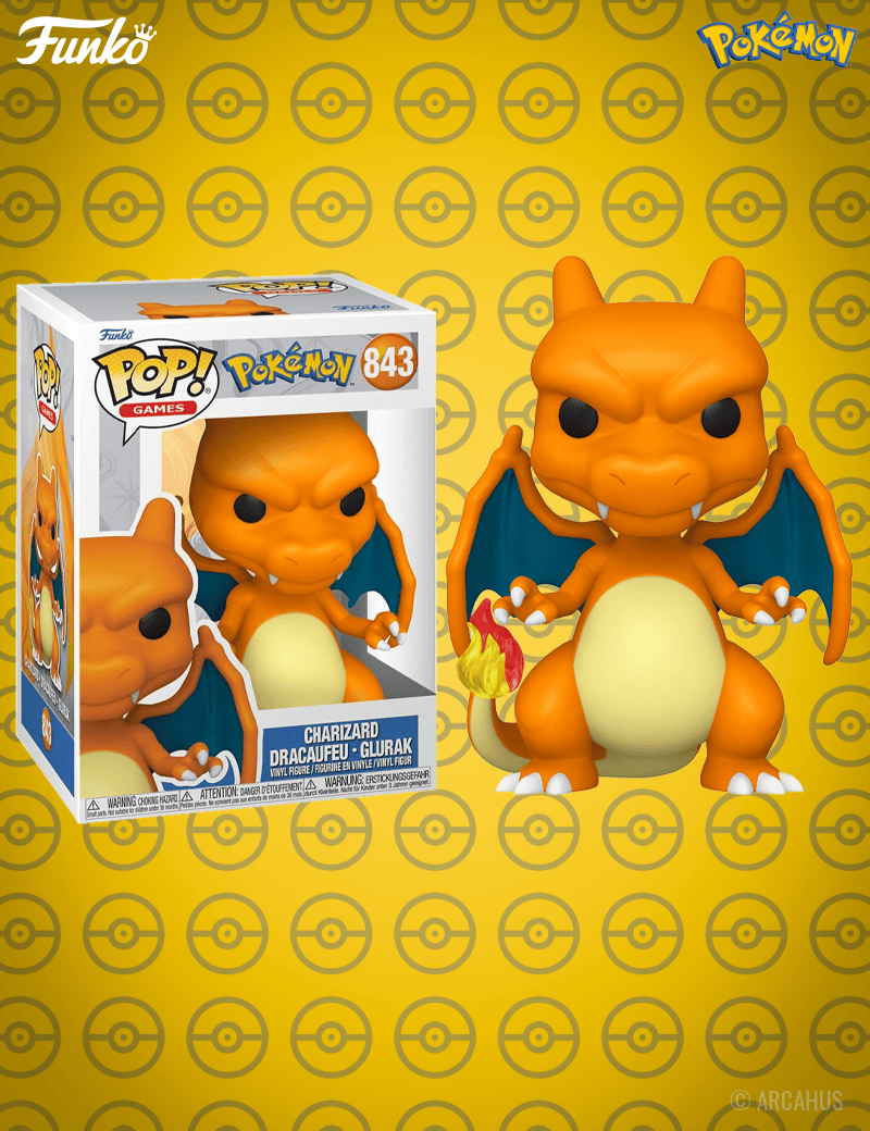 Dracaufeu n° 843 - Figurine Funko POP! Games Pokemon