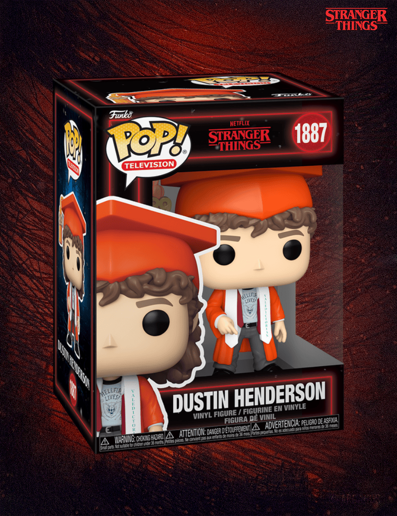Dustin Henderson n°1887 - Figurine Funko POP! Television Stranger Things