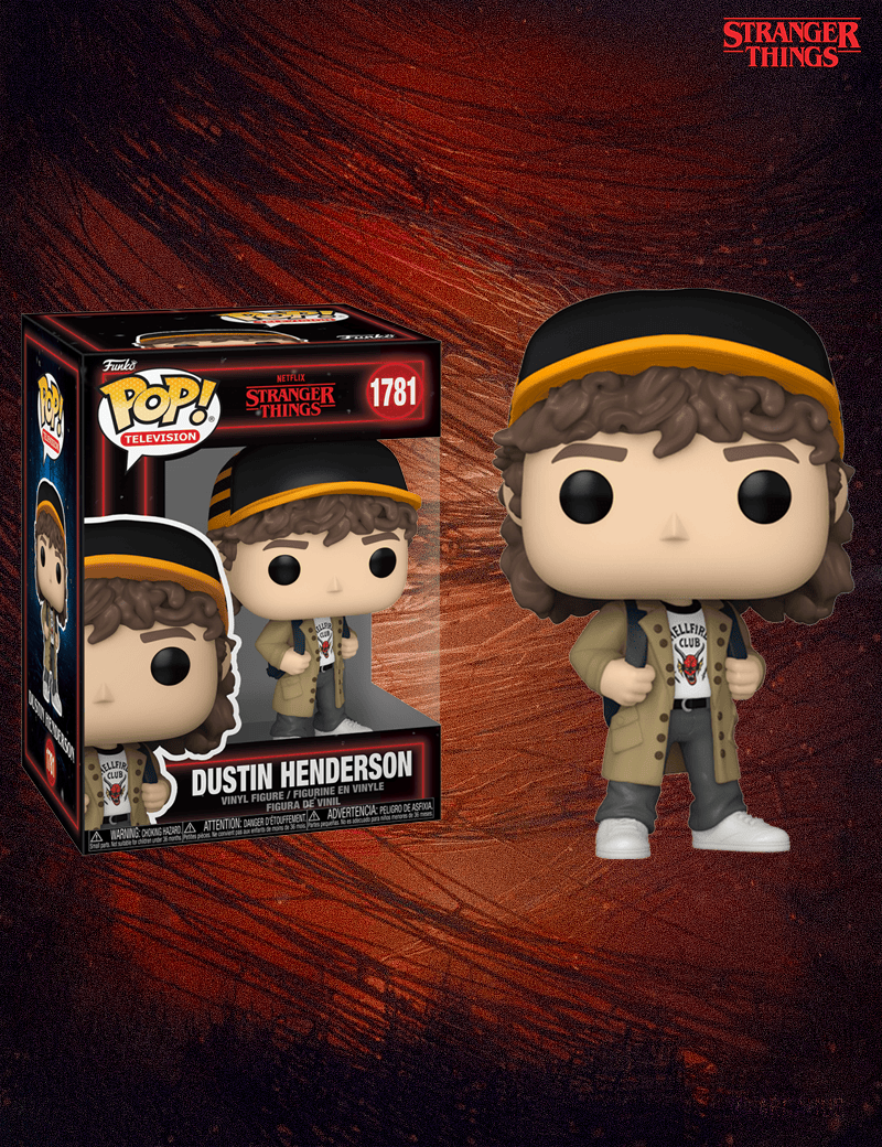 Dustin Henderson n° 1781 - Figurine Funko POP! Television Stranger Things