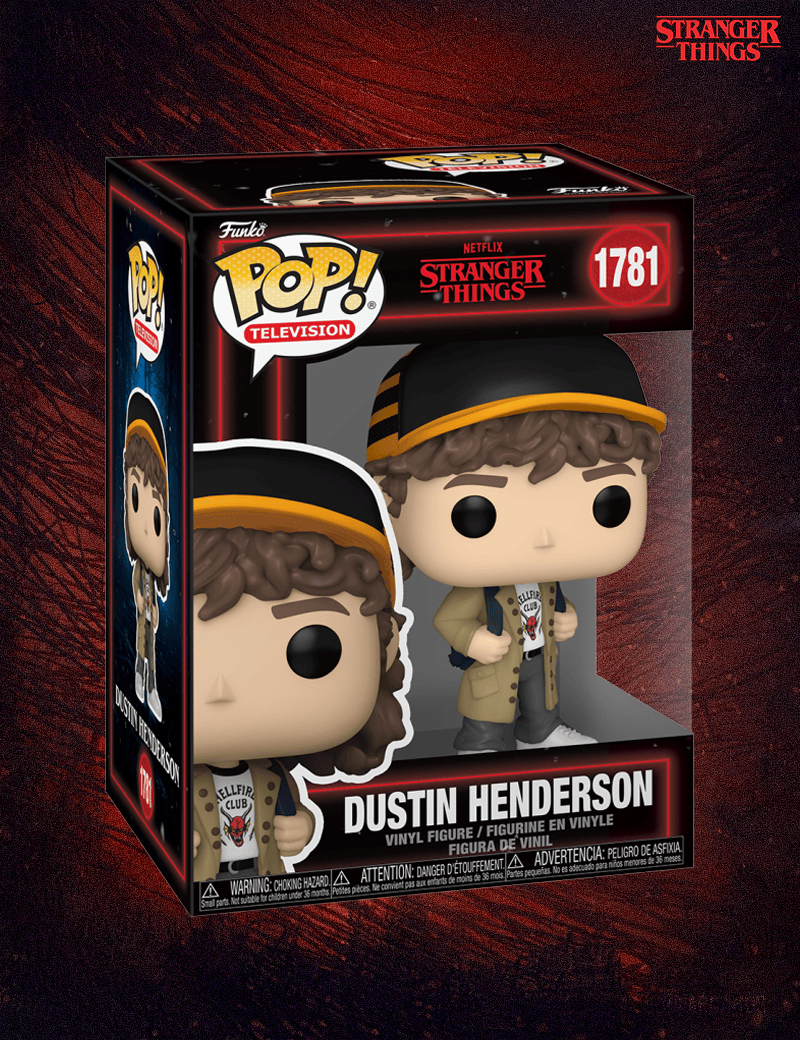 Dustin Henderson n° 1781 - Figurine Funko POP! Television Stranger Things