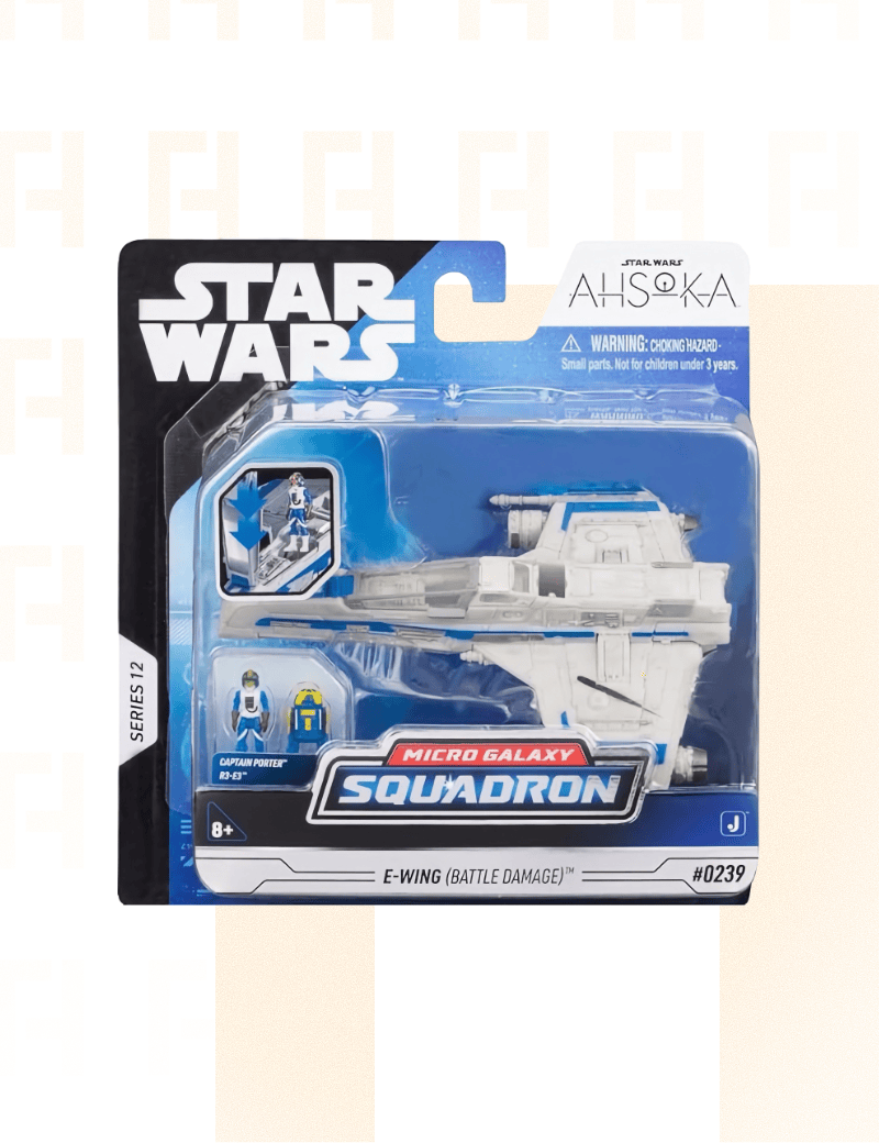 E-Wing (Dégâts de Combat) - Star Wars Micro Galaxy Squadron Series 12