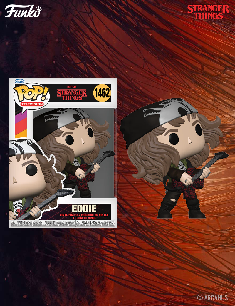Eddie n° 1462 - Figurine Funko POP! Television Stranger Things