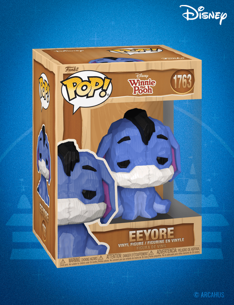 Bourriquet (Whittled) n°1763 - Figurine Funko POP! Disney Winnie l'Ourson