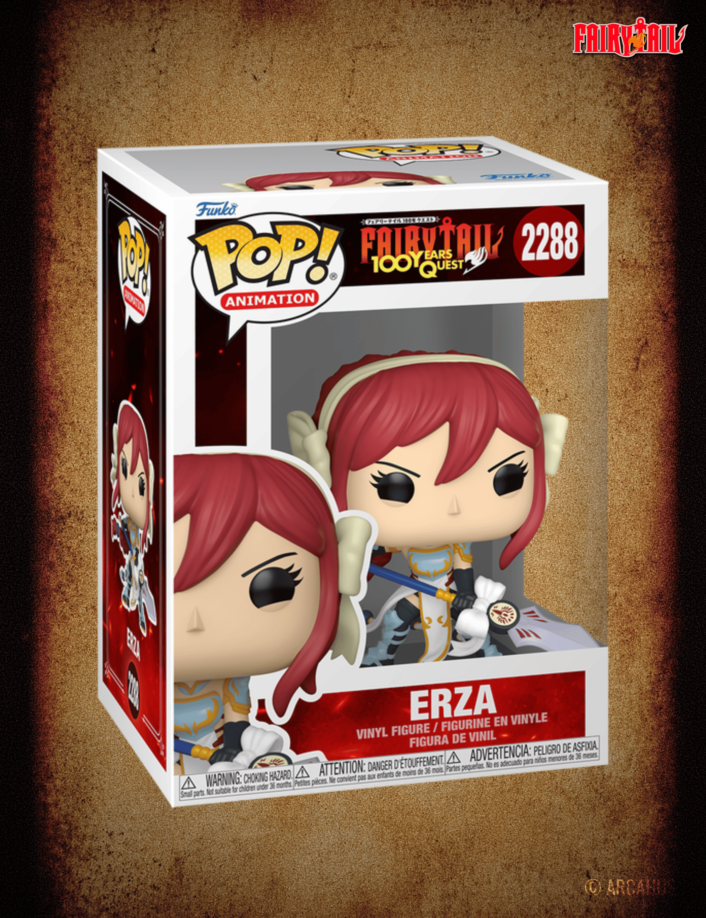 Erza n°2288 - Figurine Funko POP! Animation Fairy Tail 100 Years Quest