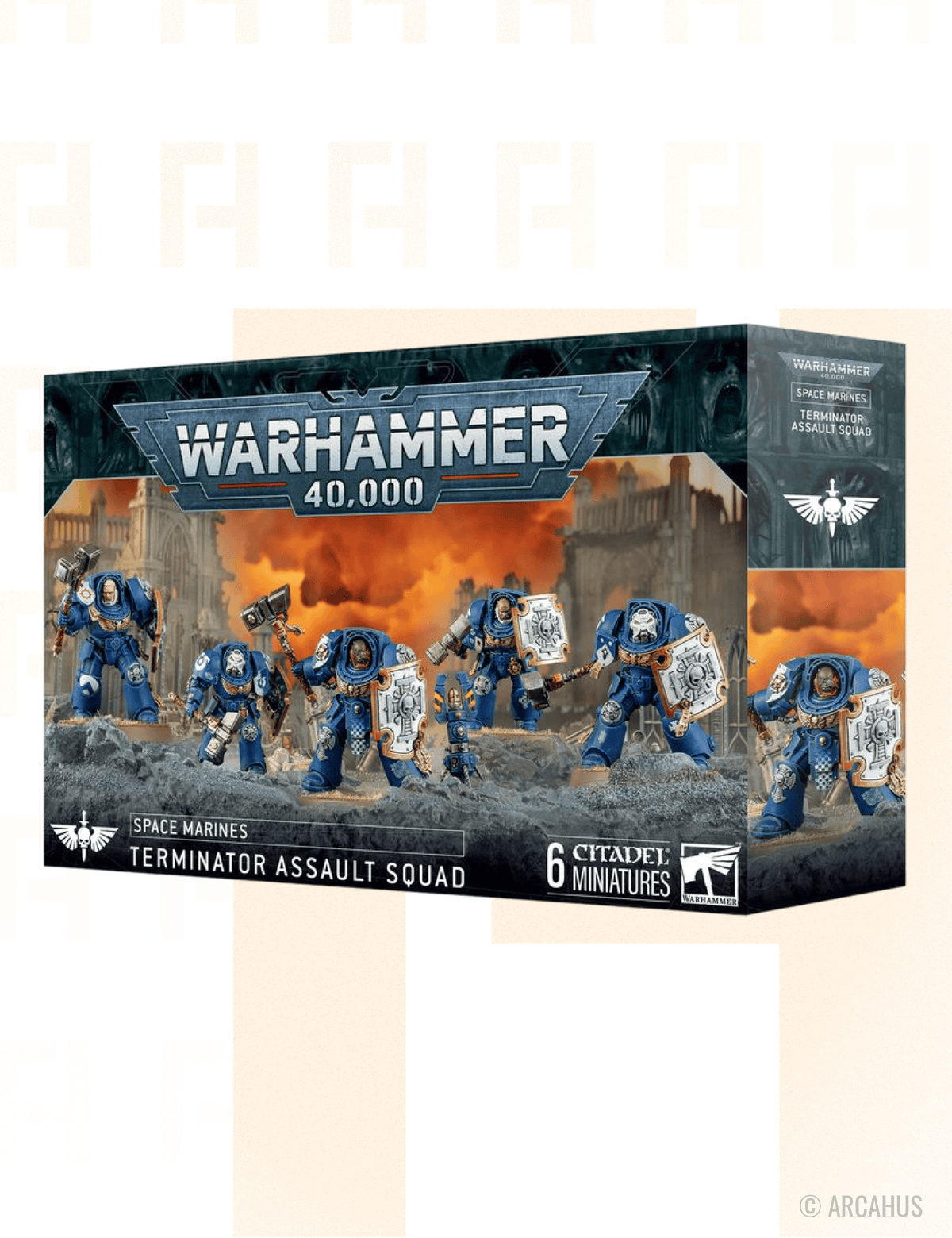 Escouade d'Assaut Terminator - Figurine Miniature Warhammer 40,000 Space Marines