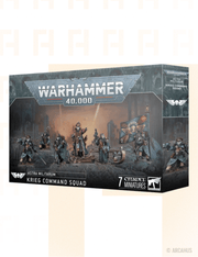 Escouade d'État-major de Krieg - Figurine Miniature Warhammer 40,000 Astra Militarum