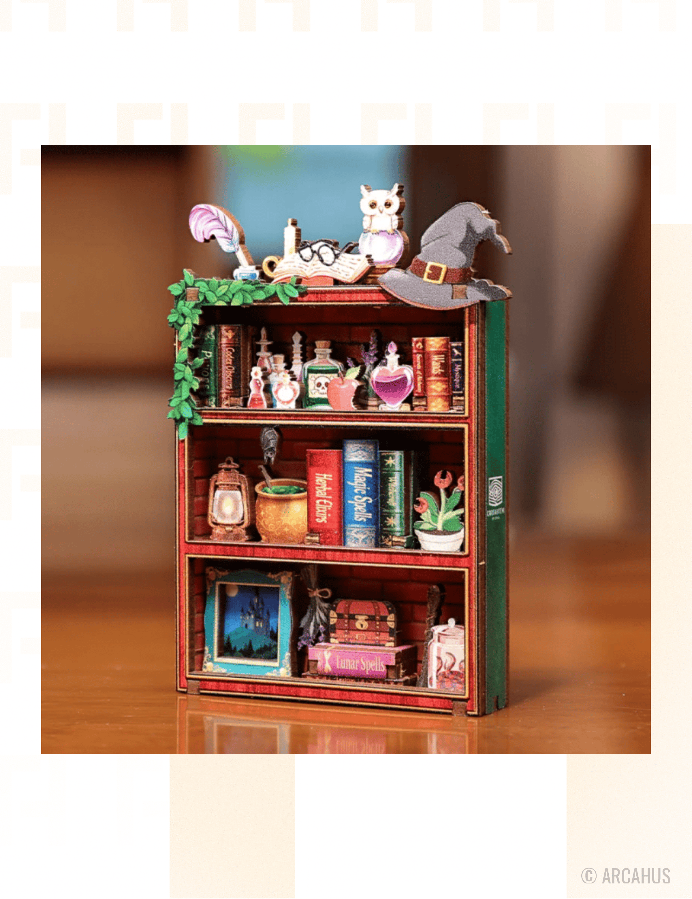 Etagère Magique - Mini Book Nook DIY avec aimants