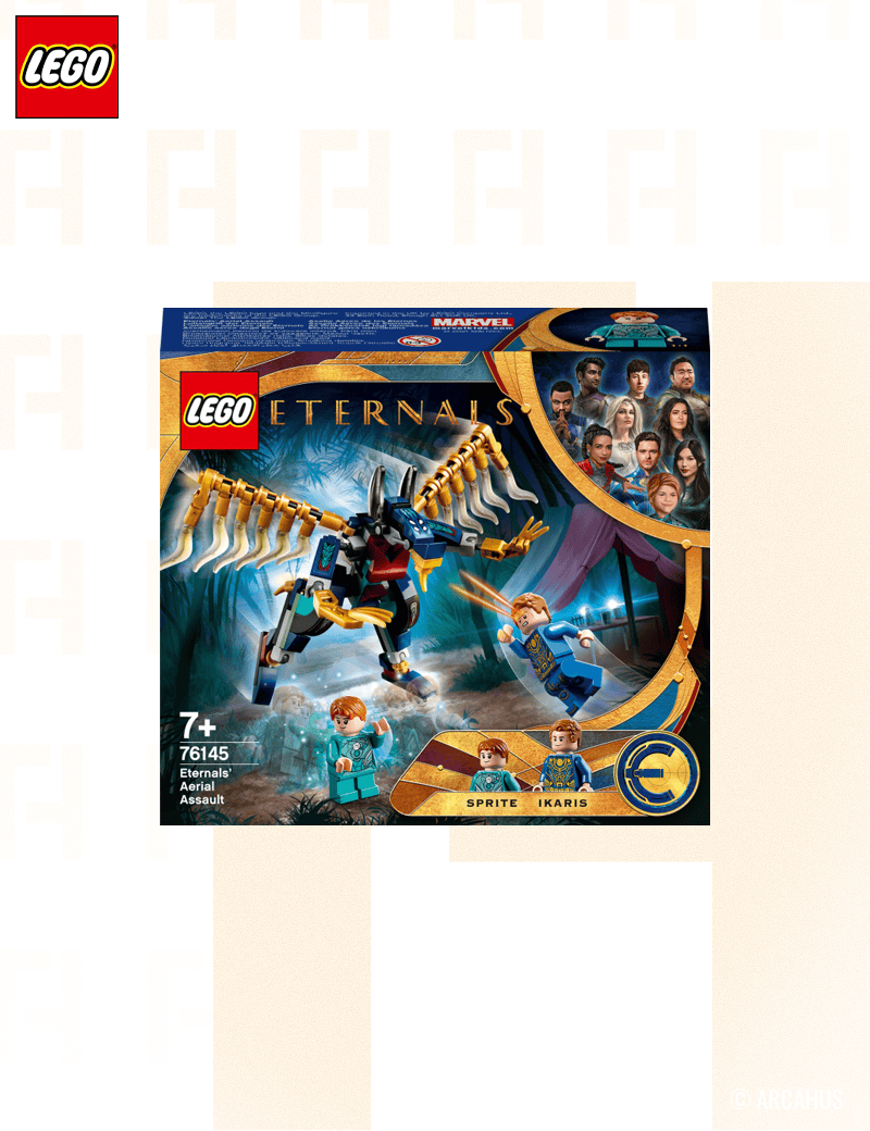 L’attaque aérienne des Éternels - Lego Marvel 76145