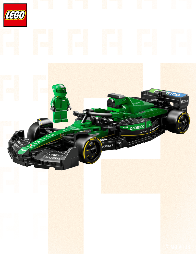 Voiture F1® Aston Martin Aramco AMR24 - Lego Speed Champions 77245