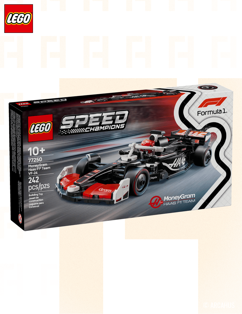 Voiture F1® MoneyGram Haas Team VF-24 - Lego Speed Champions 77250