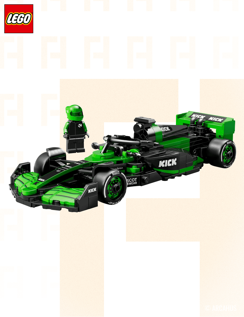Voiture F1® KICK Sauber Team C44 - Lego Speed Champions 77247