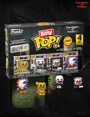 Withered Golden Freddy - Funko Bitty POP! Pack de 4 figurines Five Nights at Freddy's Série 5