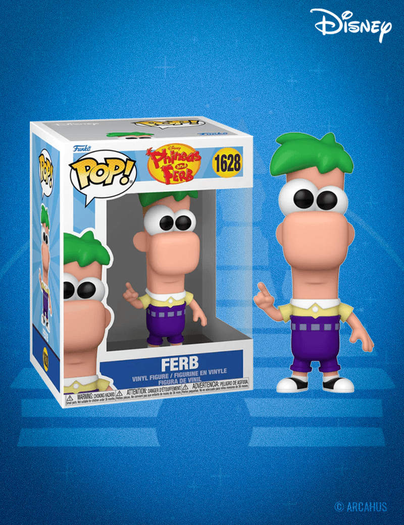 Ferb n° 1628 - Figurine Funko POP! Disney Phineas & Ferb