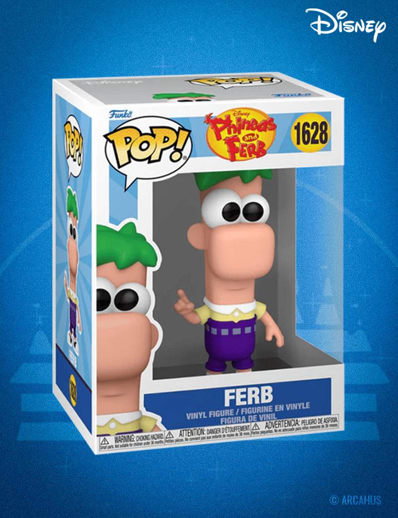 Ferb n° 1628 - Figurine Funko POP! Disney Phineas & Ferb