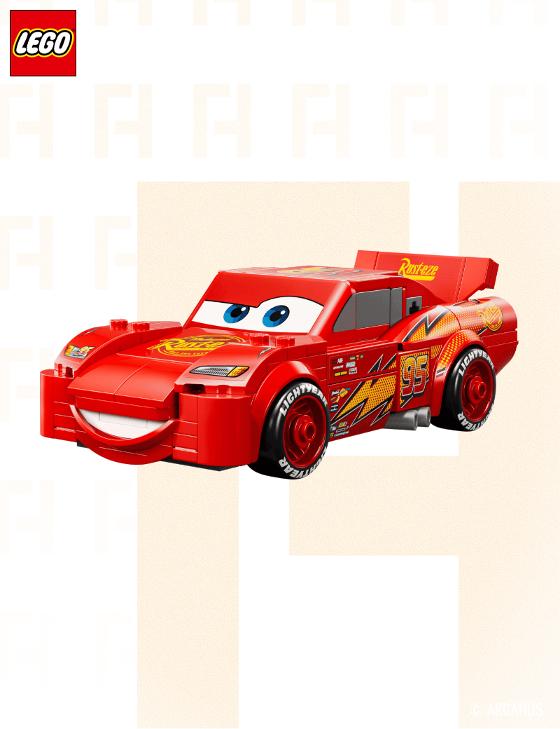 Flash McQueen - Lego Speed Champions Disney 77255