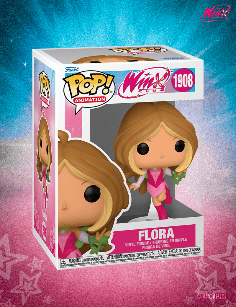 Flora n° 1908 - Figurine Funko POP! Animation Winx Club