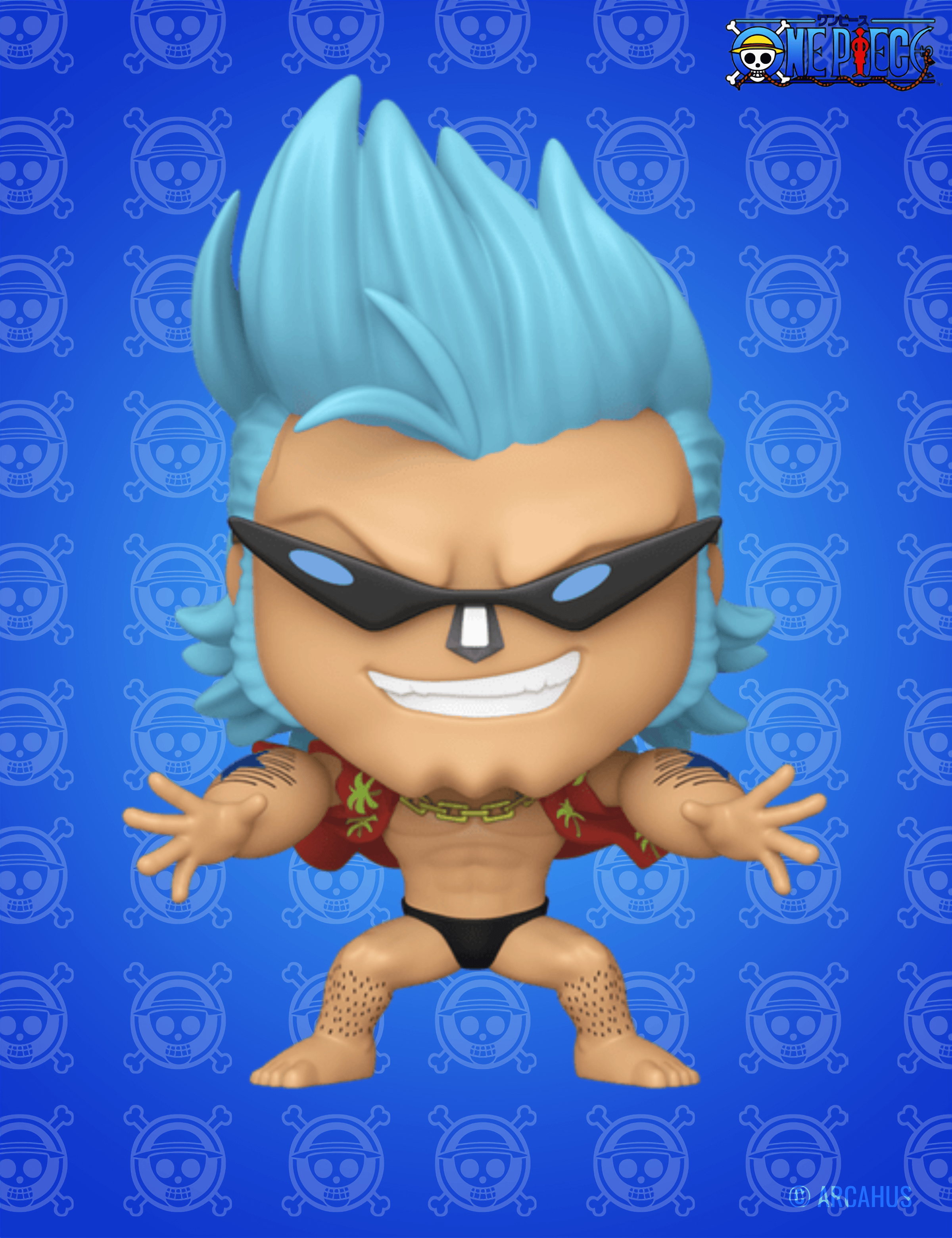 Franky n°2232 - Figurine Funko POP! Animation One Piece Refresh