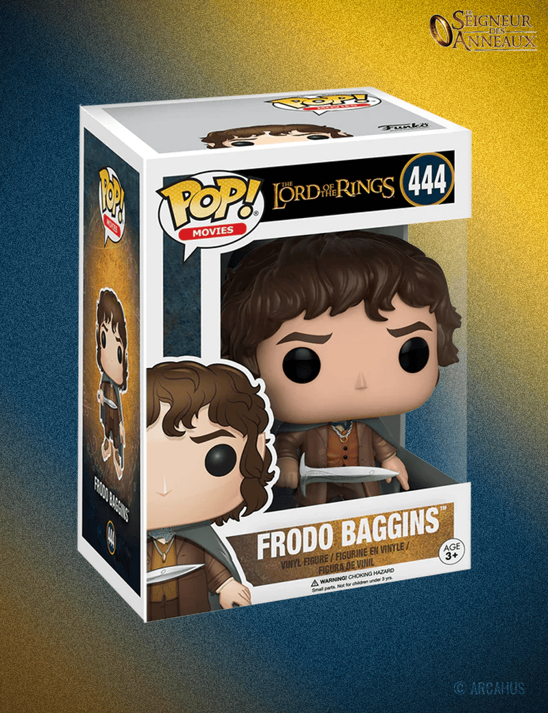 Frodon Sacquet n° 444 - Figurine Funko POP! Le Seigneur des Anneaux