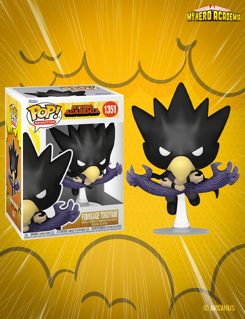 Fumikage Tokoyami n° 1351 - Figurine Funko POP! My Hero Acamedia