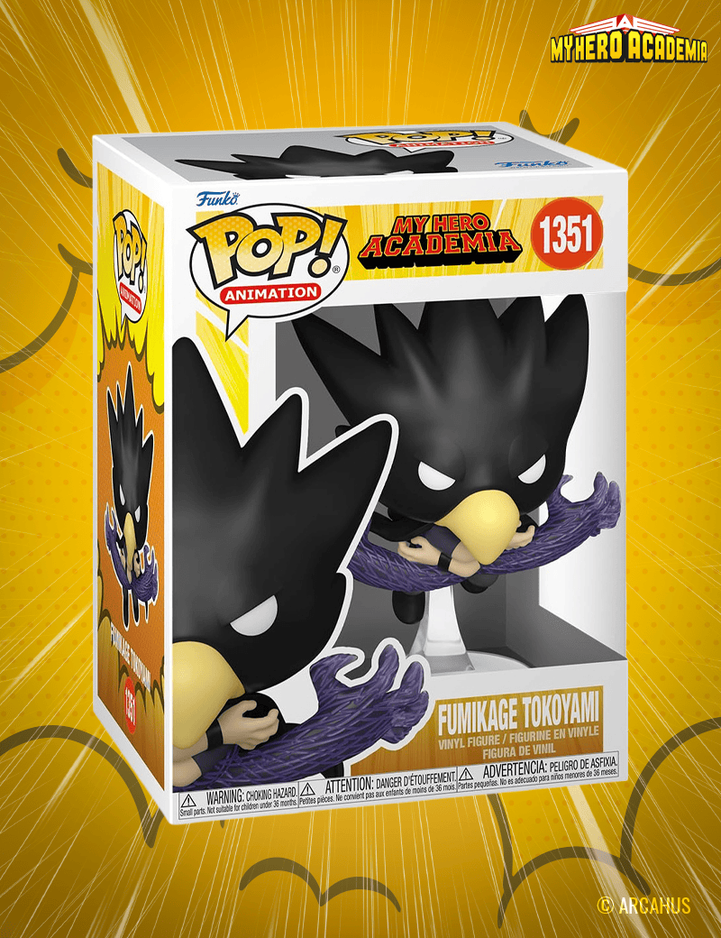Fumikage Tokoyami n° 1351 - Figurine Funko POP! My Hero Acamedia