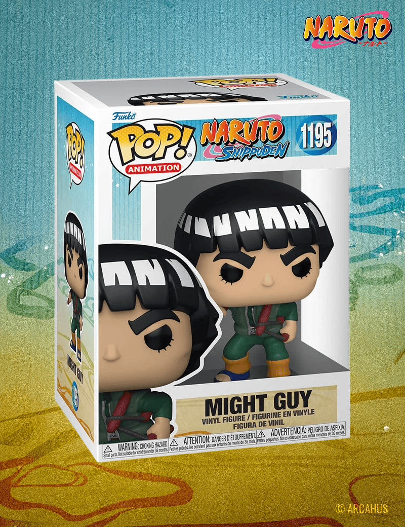 Gai Maito (Might Guy) n° 1195 - Figurine Funko POP! Animation Naruto Shippuden