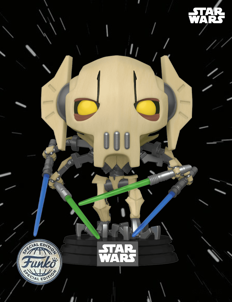Général Grievous "4 Sabres Lasers" n° 449 - Figurine Funko POP! Star Wars