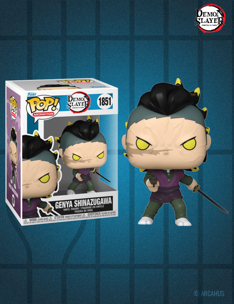 Genya Shinazugawa (Forme Démon) n° 1851 - Figurine Funko POP! Demon Slayer