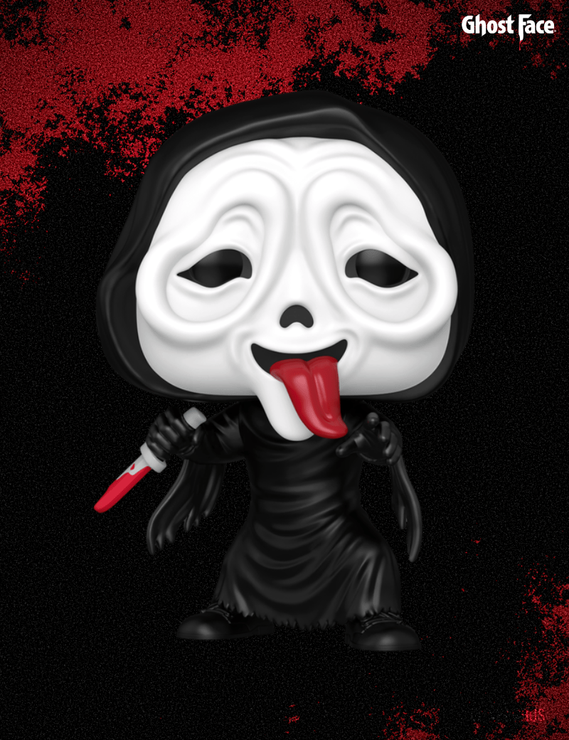 Ghost Face avec la langue n°2035 - Figurine Funko POP! Movies Ghost Face