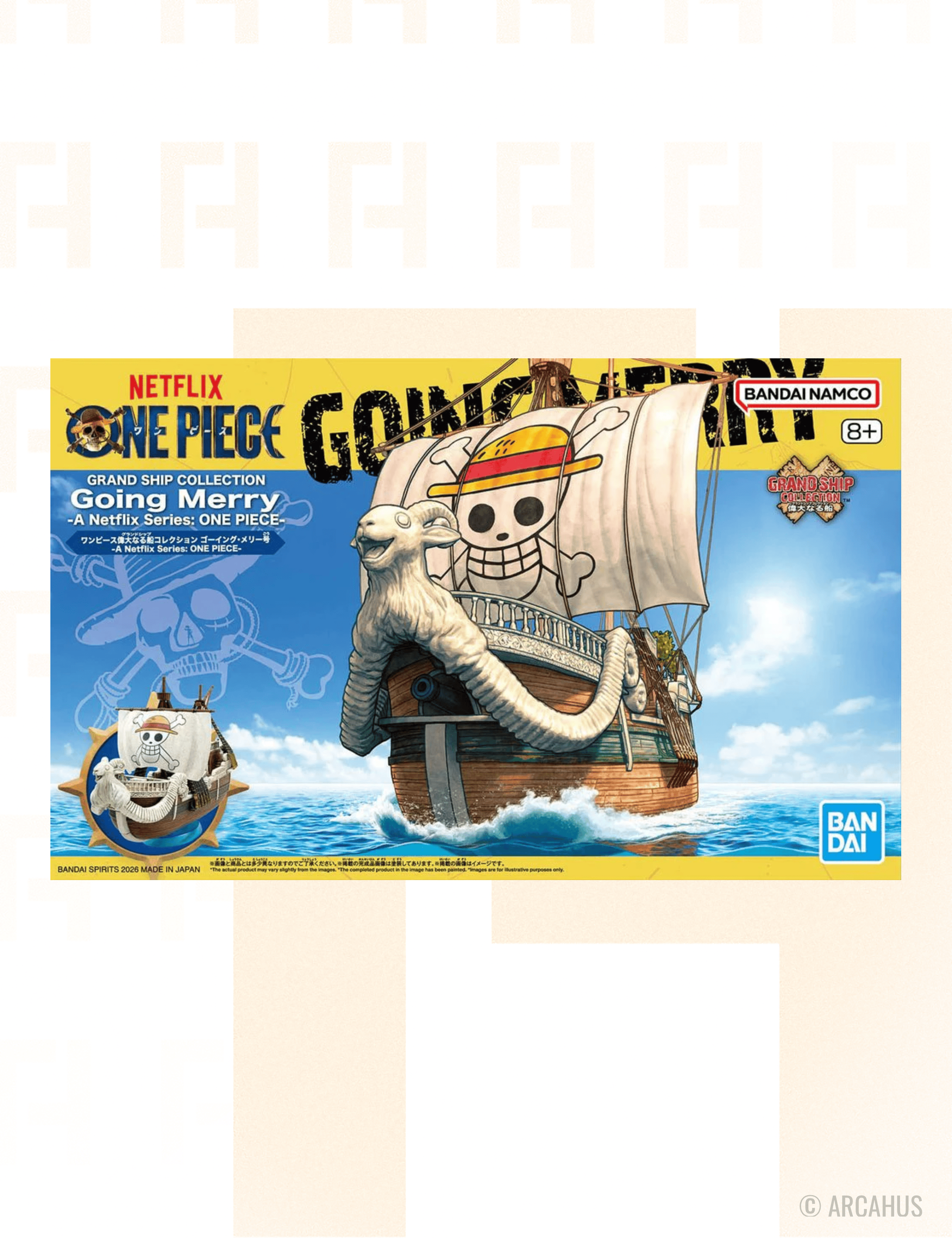 Grand Ship Collection Going Merry (Netflix) - Model Kit One Piece