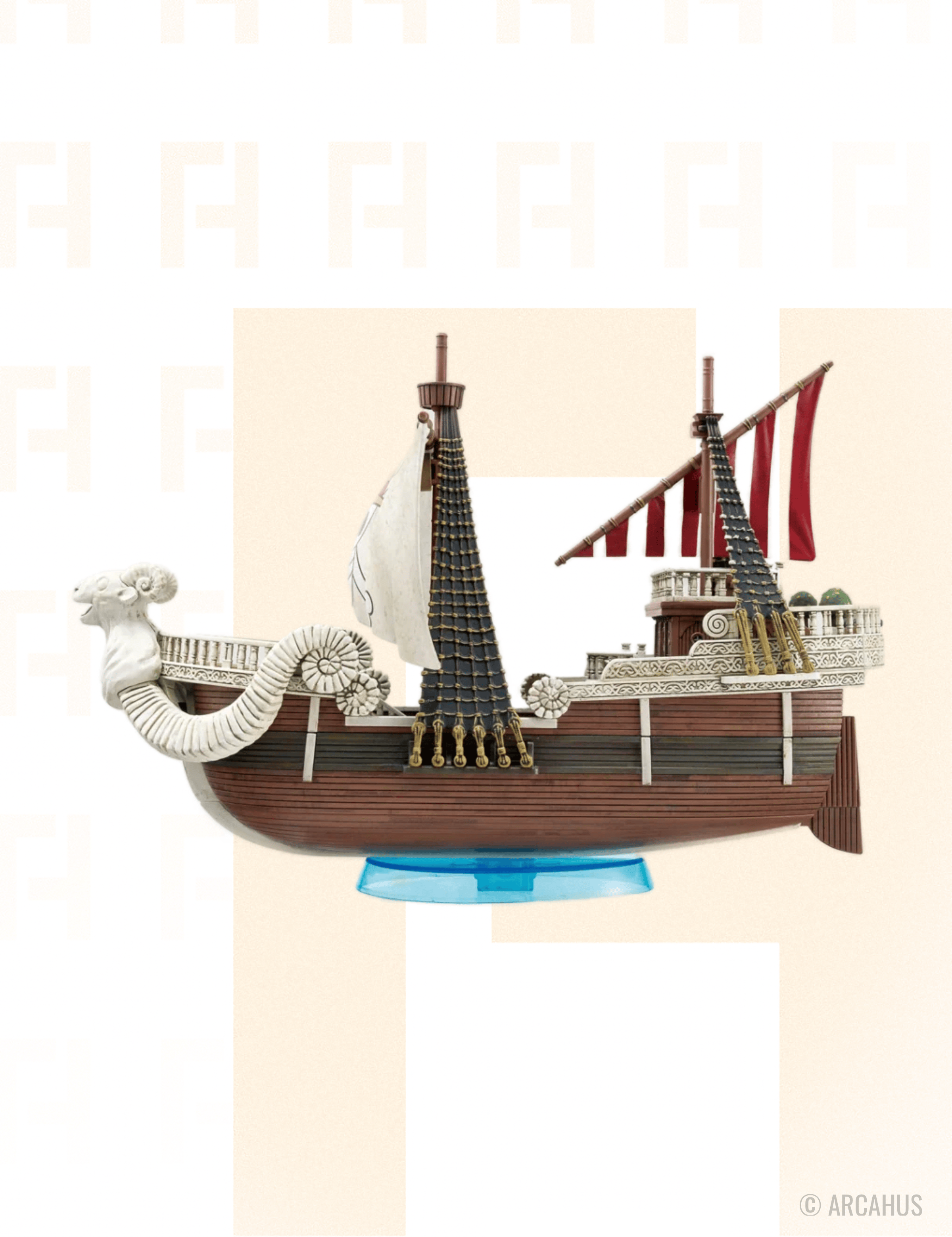 Grand Ship Collection Going Merry (Netflix) - Model Kit One Piece