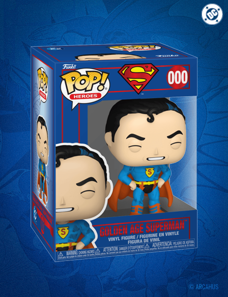 Golden Age Superman n° 609 - Figurine Funko POP! Heroes DC Superman