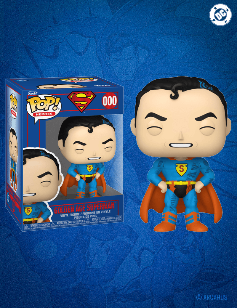 Golden Age Superman n° 609 - Figurine Funko POP! Heroes DC Superman