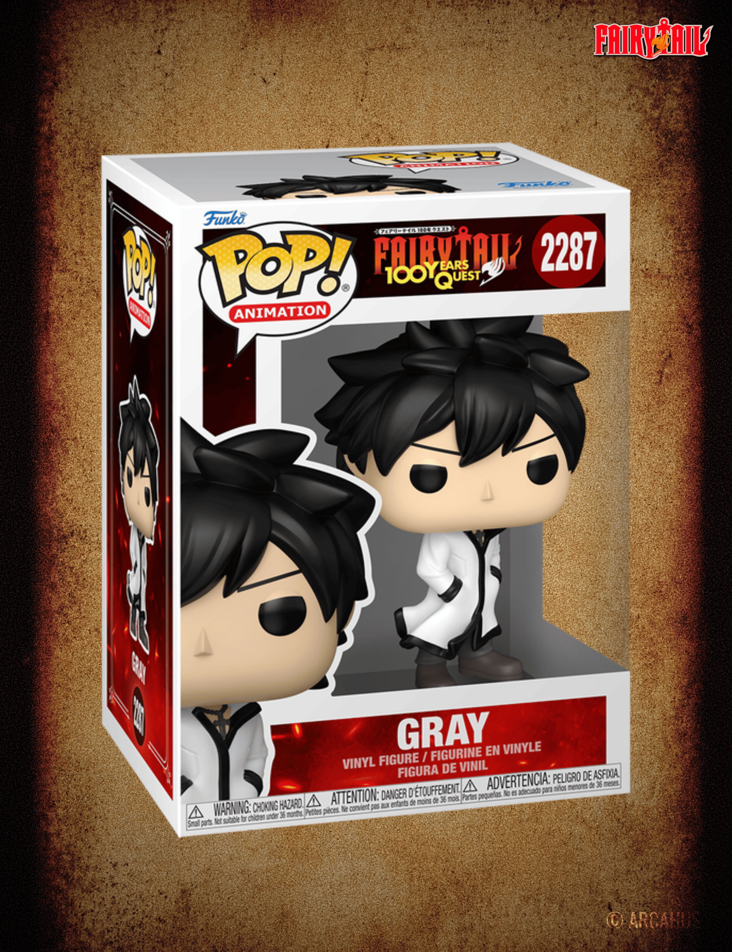 Gray n°2287 - Figurine Funko POP! Animation Fairy Tail 100 Years Quest