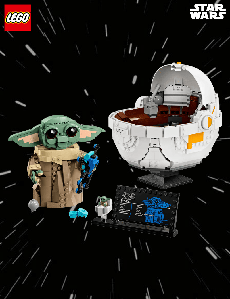 Grogu et son landau - Lego Star Wars 75403