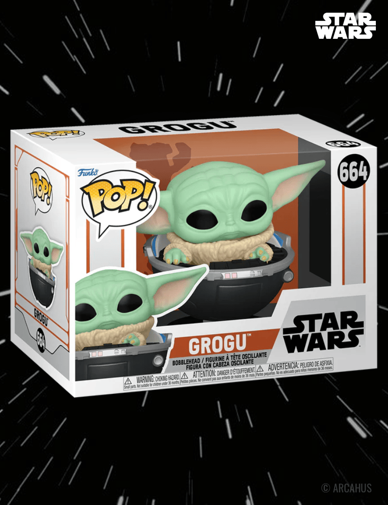 Grogu n°664 - Figurine Funko POP! Star Wars The Mandalorian