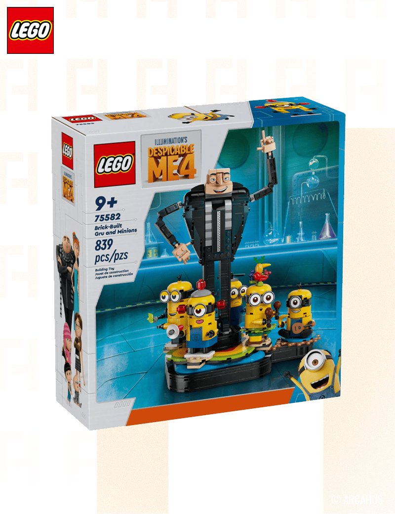 Gru et les Minions en briques - Lego Moi Moche et Méchant 75582