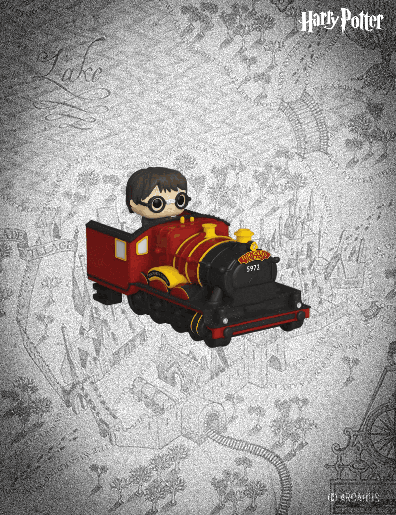 Harry Potter avec Poudlard Express - Funko Bitty POP! Ride Harry Potter