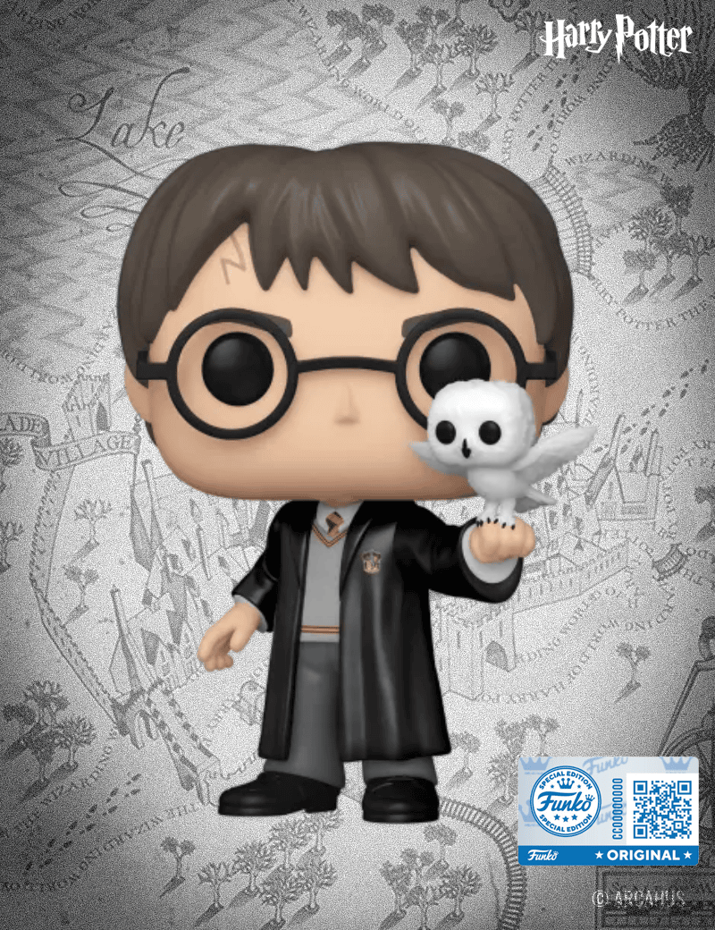 Harry avec Hedwige n°197 - Figurine Funko POP! Wizarding World Harry Potter