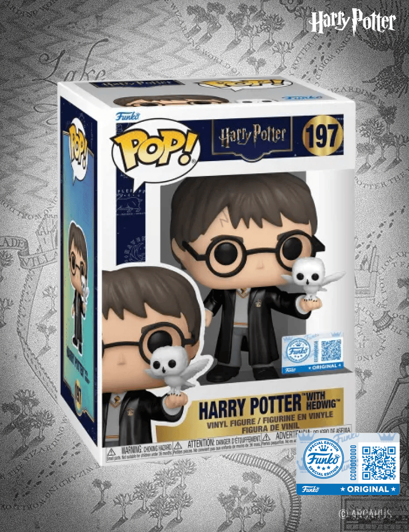 Harry avec Hedwige n°197 - Figurine Funko POP! Wizarding World Harry Potter