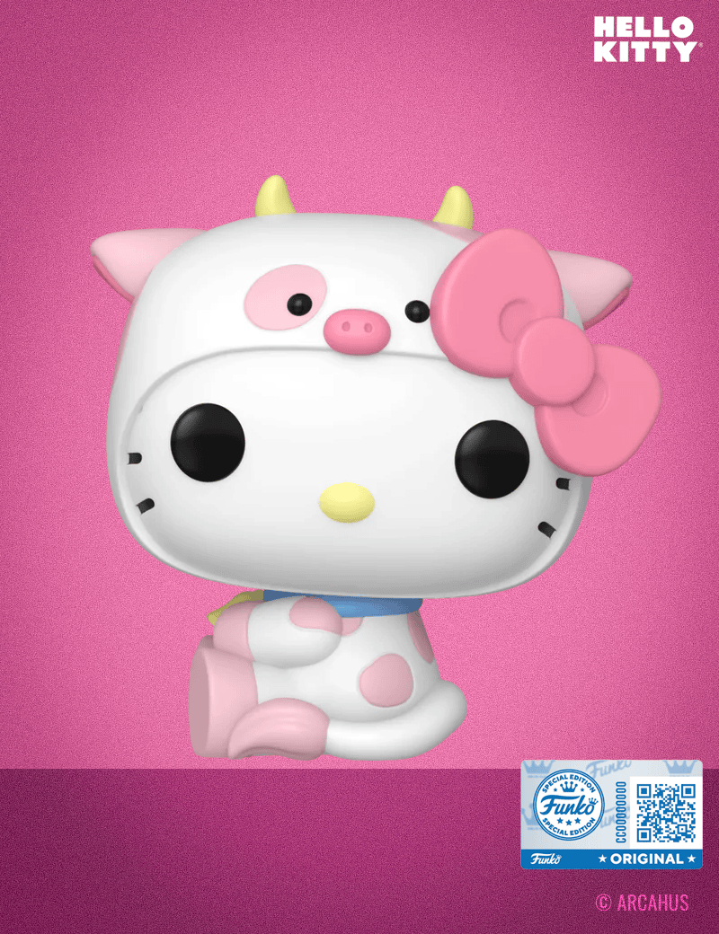 Hello Kitty en cosplay de vache n°136 - Figurine Funko POP! Hello Kitty