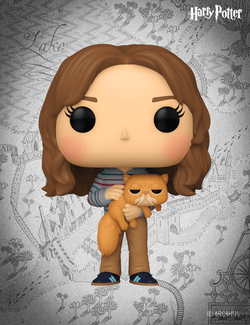 Hermione avec Pattenrond n° 167 - Figurine Funko POP! Wizarding World Harry Potter