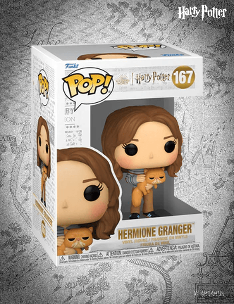 Hermione avec Pattenrond n° 167 - Figurine Funko POP! Wizarding World Harry Potter