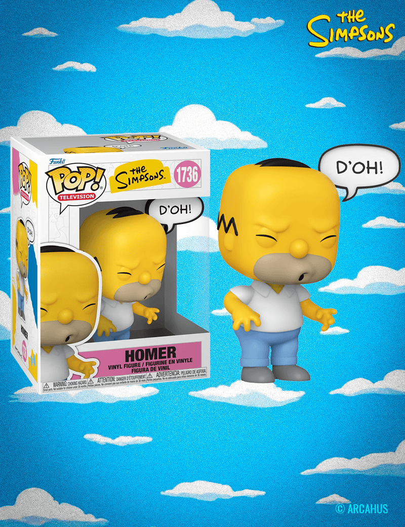 Homer (D'Oh!) n° 1736 - Figurine Funko POP! Television Les Simpsons
