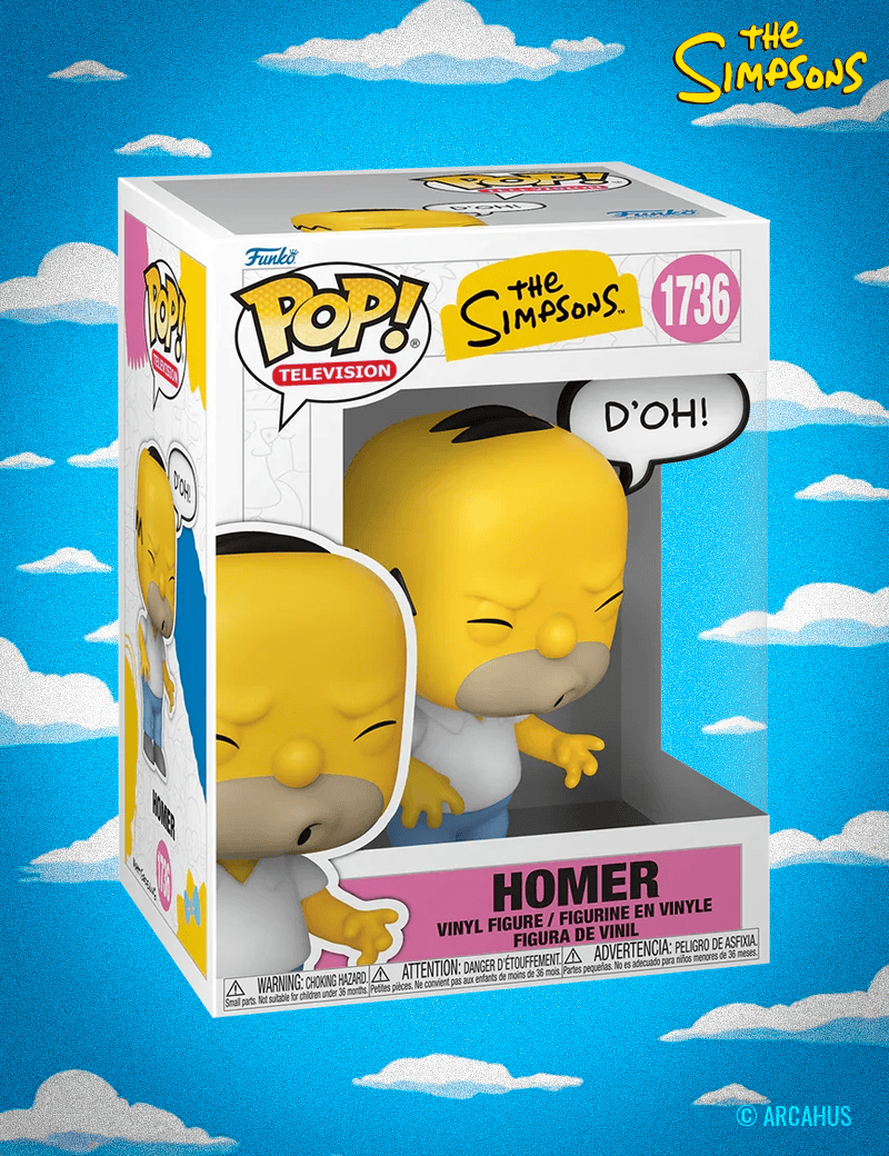 Homer (D'Oh!) n° 1736 - Figurine Funko POP! Television Les Simpsons