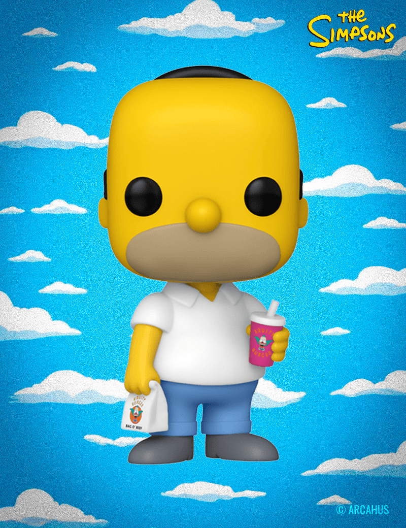Homer (Krusty Burger) n° 1737 - Figurine Funko POP! Television Les Simpsons