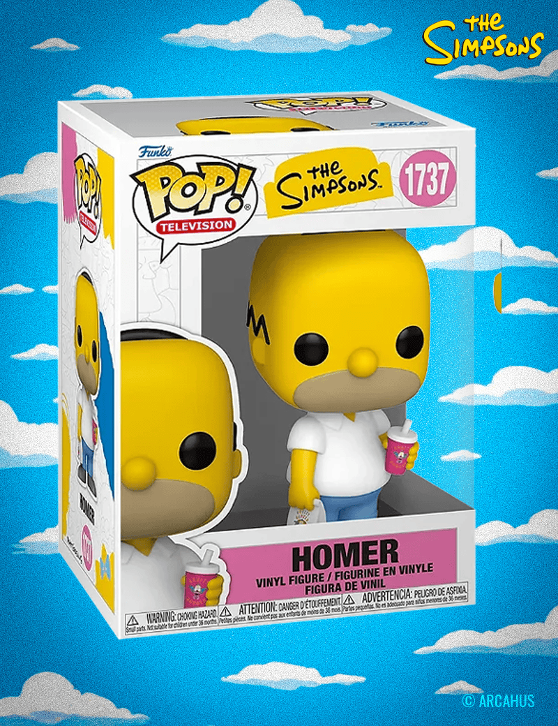 Homer (Krusty Burger) n° 1737 - Figurine Funko POP! Television Les Simpsons
