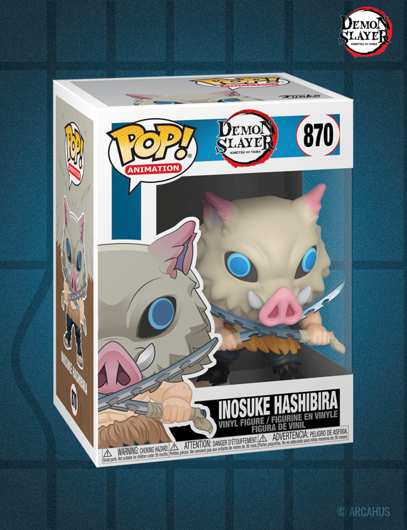 Inosuke Hashibira n° 870 - Figurine Funko POP! Demon Slayer