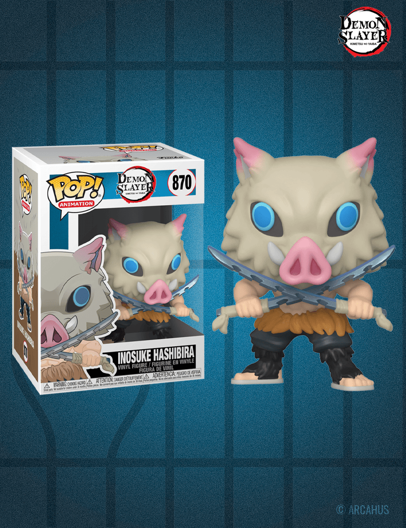 Inosuke Hashibira n° 870 - Figurine Funko POP! Demon Slayer
